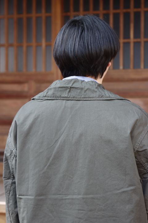 FreshService OVERDYED LEFT TWILL COAT(FSW-22-CT_38) style.2022.3.5