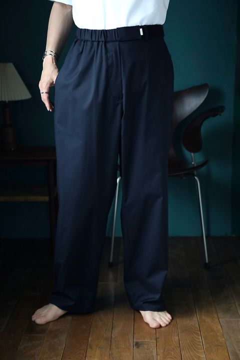Graphpaper Solotex Twill Chef Pants(NAVY)スタイル