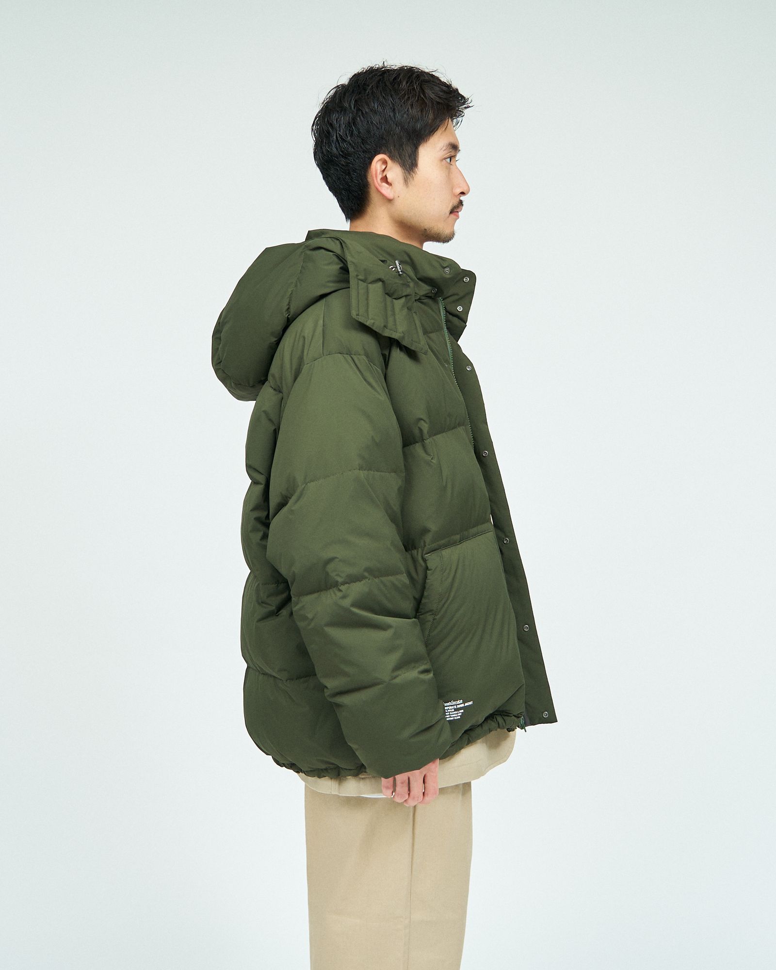 フレッシュサービス CORPORATE DOWN JACKET(FSC243-10111B)KHAKI☆10月12日(土)発売！