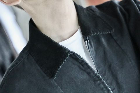 COMME des GARCONS HOMME 綿オックスジャケットスタイル.2025.9.5.