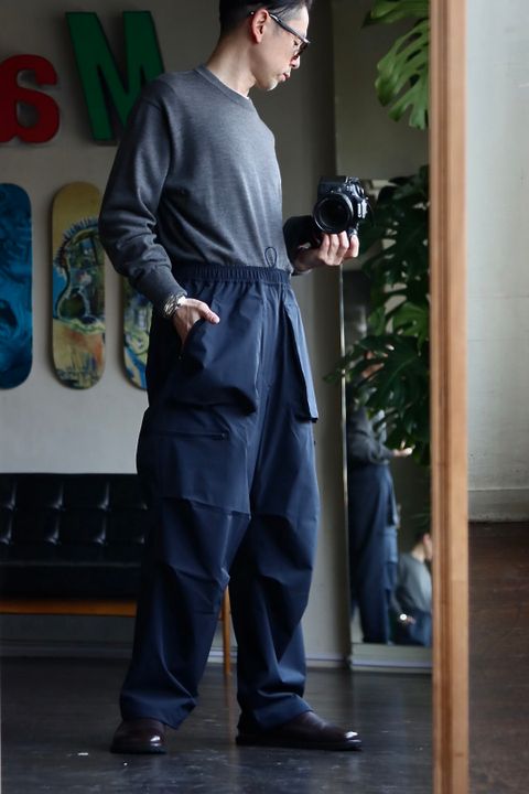 FreshService SOLOTEX TWILL FUNCTIONAL PANTSスタイル