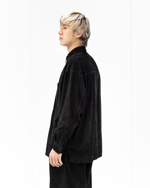 Graphpaper Cow Nubuck Leather L/S Oversized Regular Collar Shirt 2月28日(土)新作発売！