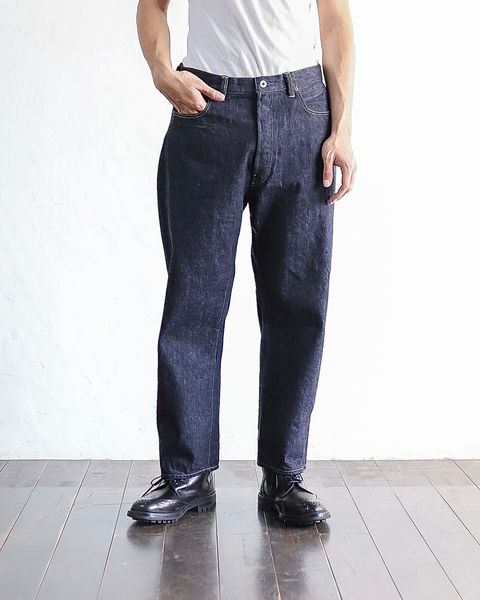 アプレッセ Washed Denim Wide Pants(AP-4001)INDIGO