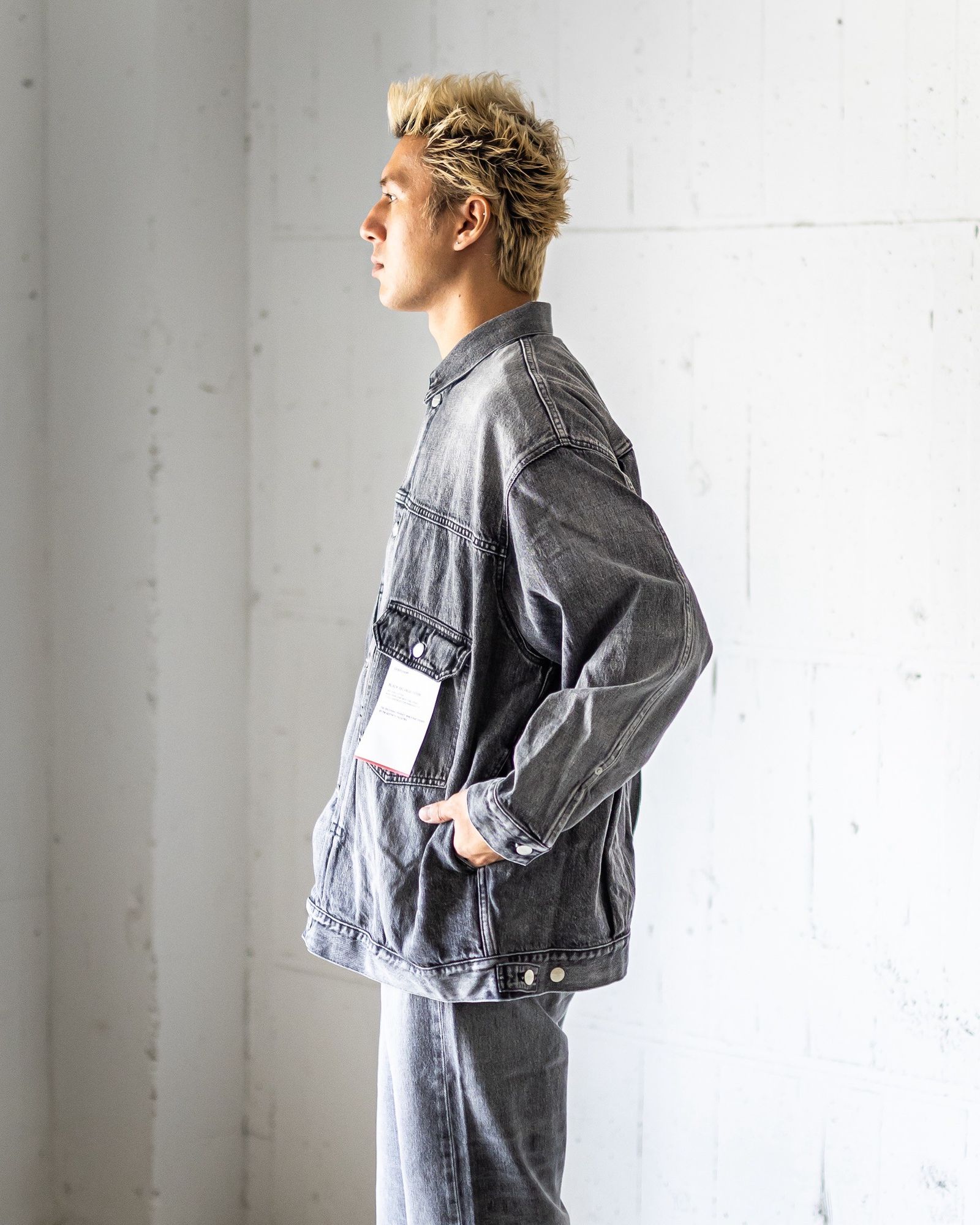 Graphpaper Selvage Denim Jacket (BLACK_LIGHT FADE)☆7月25日(土)新作発売！