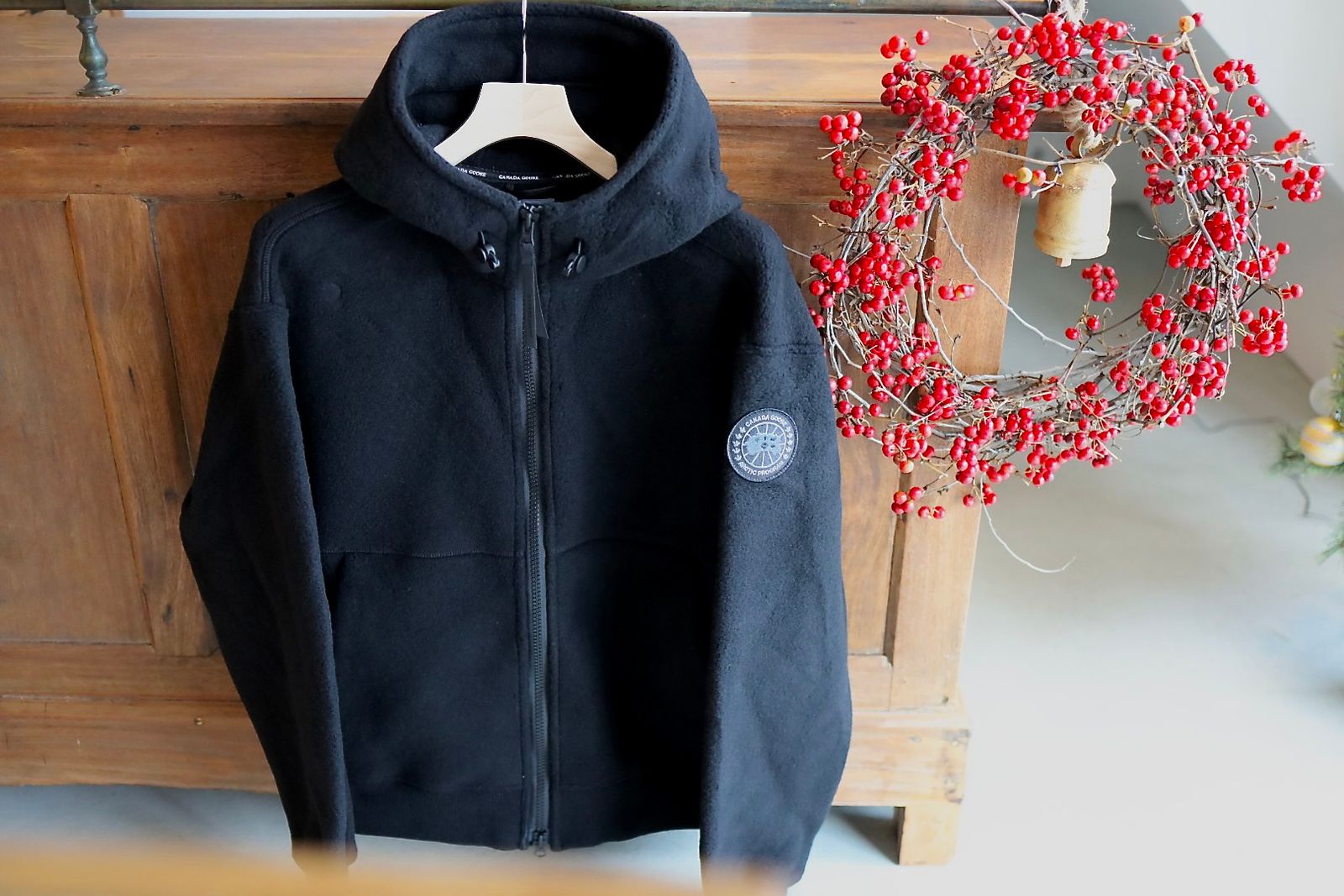 カナダグース メンズチリワックフリースボンバー ブラックレーベル Chilliwack Fleece Bomber Black Label(7220MB)Black☆新作発売！