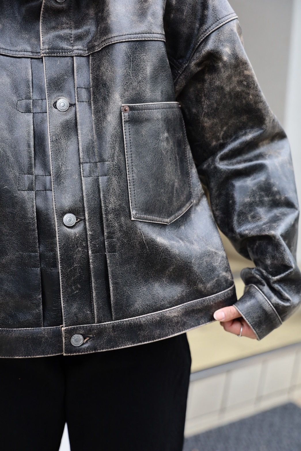 セントマイケル 新作BBJ_LEATHER JACKET style.2026.5.24
