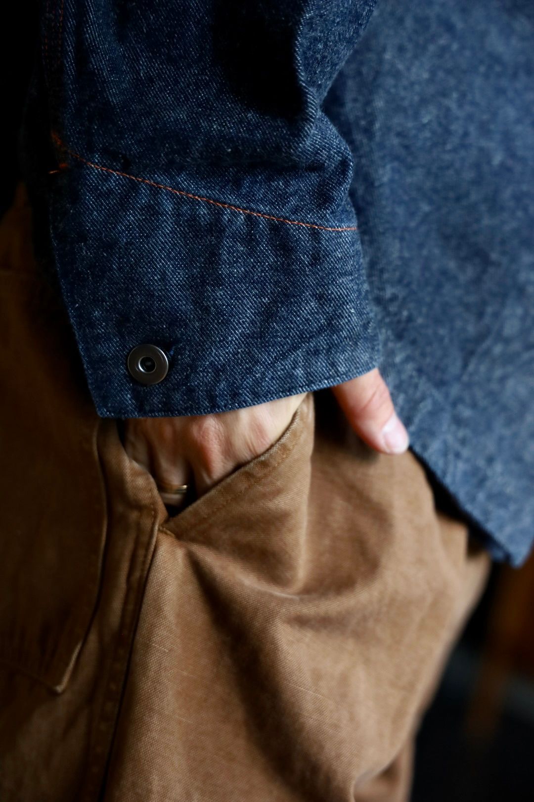 Gurank グランク カバーオール 13oz raw denim SL coverall (2546D)INDIGO★新作発売！