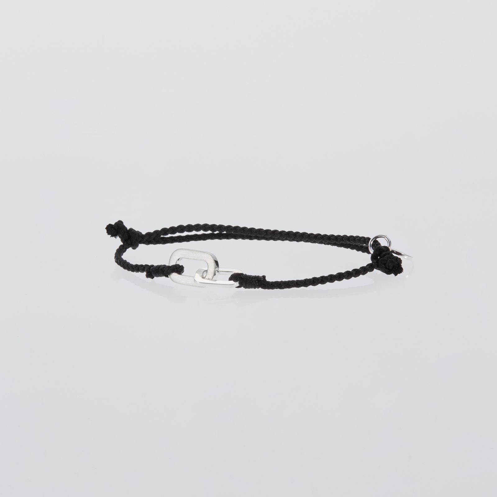 XOLO JEWELRY ショロジュエリー / Connect with Hair Line Link Silk Code Bracelet (XOCB006)BLACK☆11月15日(土)発売！
