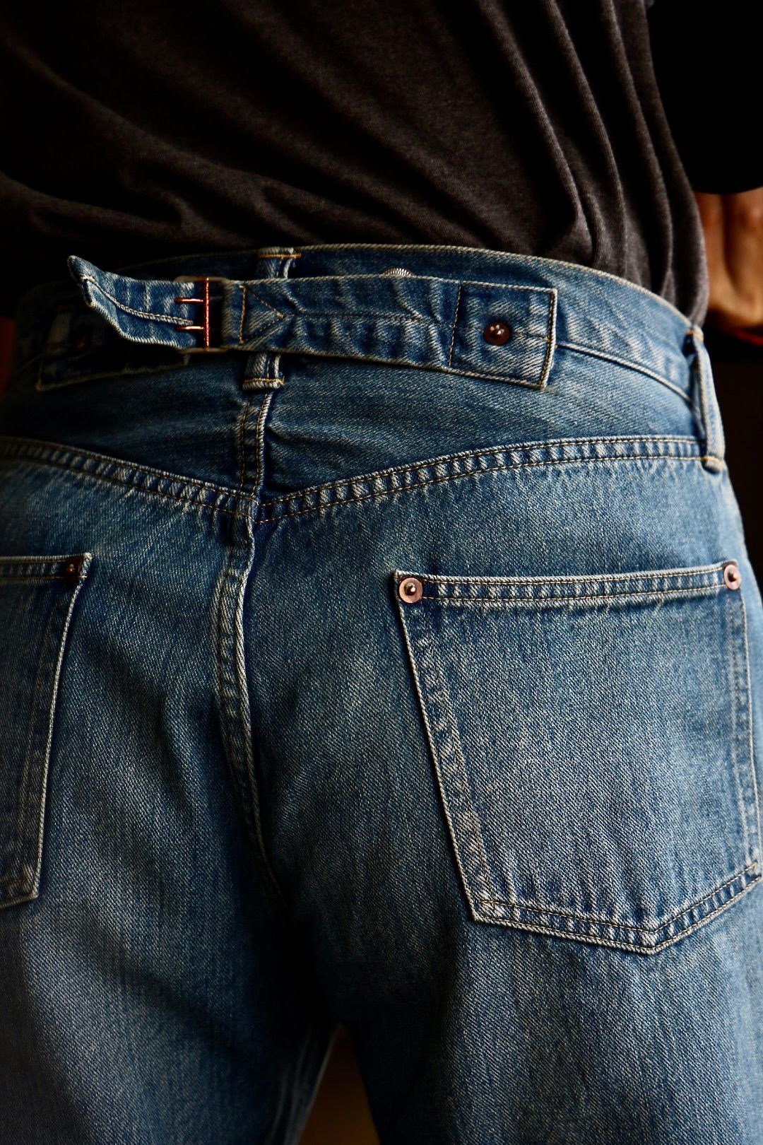 アプレッセ 25SS No.2 Washed Denim Pants(AP-4008)INDIGO