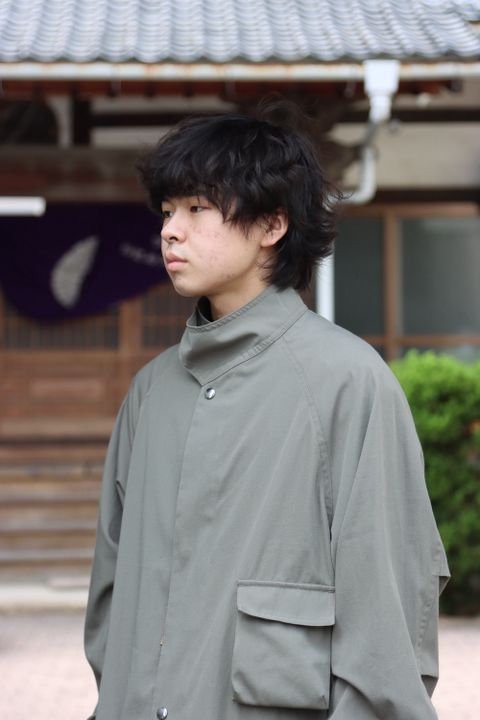 YOKE DESERT STORM OVERCOAT(YK21AW0239C) style. 2021.09.27.