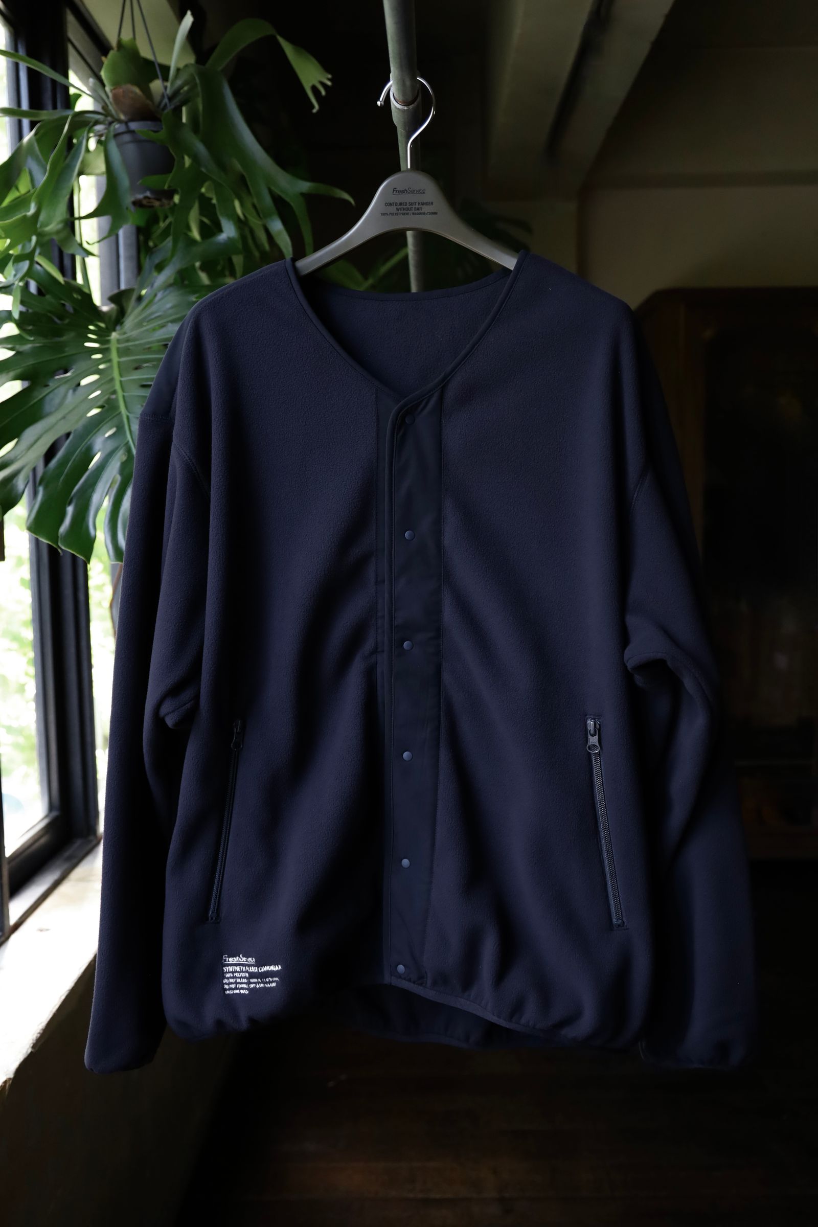 FreshService - フレッシュサービス SYNTHETIC FLEECE CARDIGAN