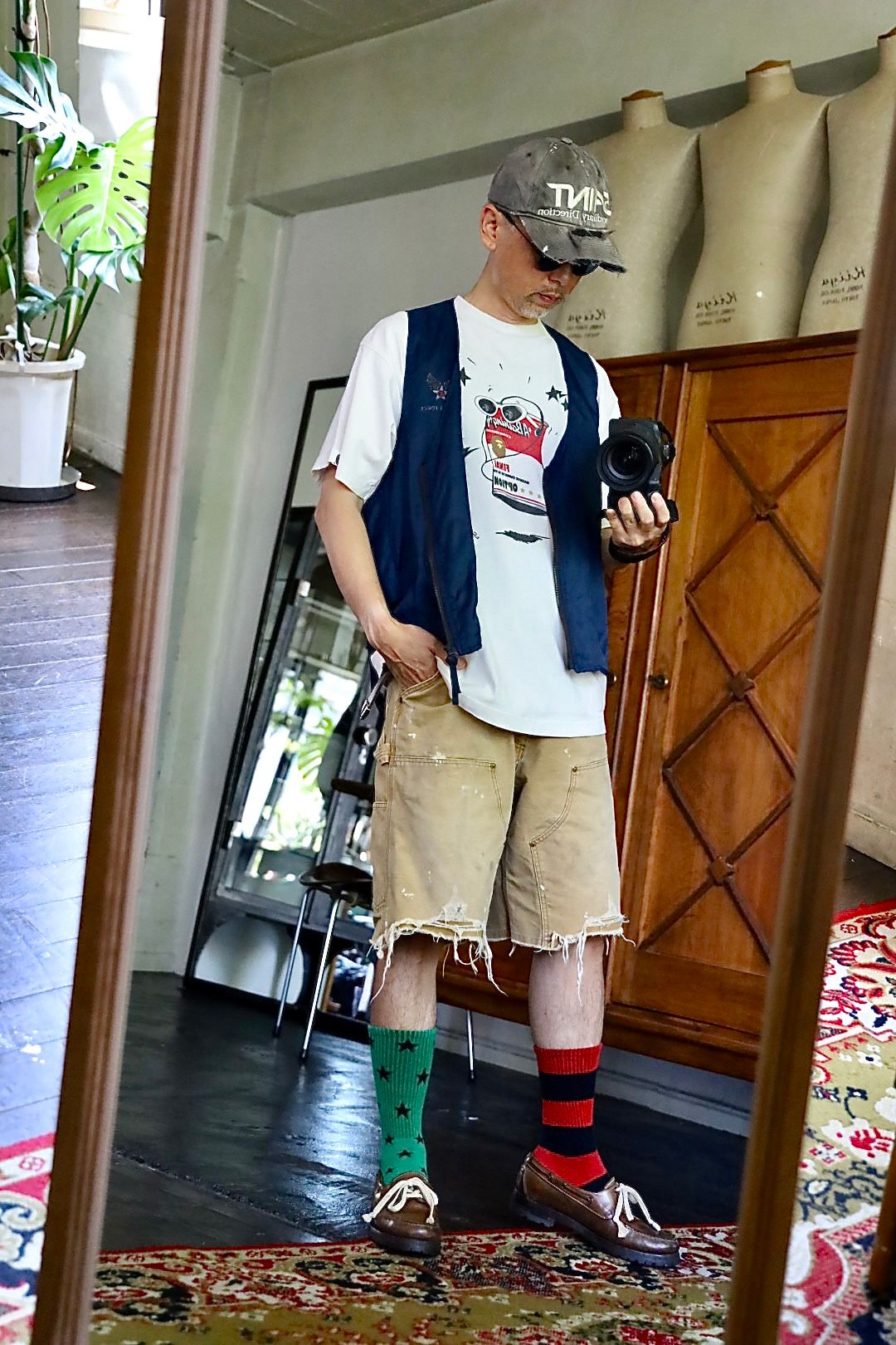 ©SAINT M×××××× BAPE_SS T-SHIRTスタイル