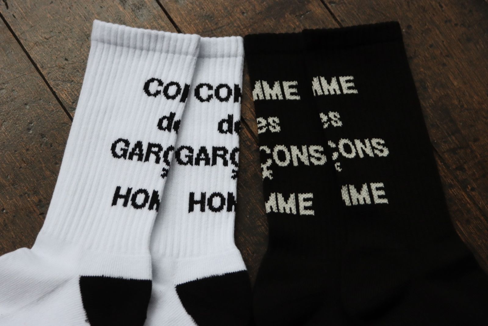 COMME des GARCONS HOMME - コムデギャルソンオム24SS ロゴソックス(HM 