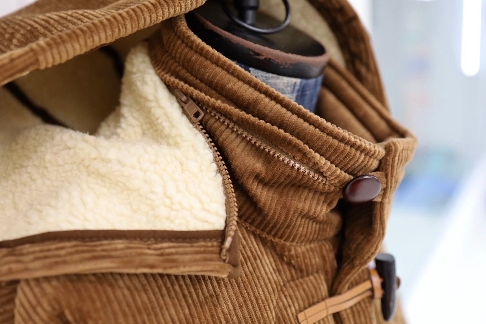 フレッシュサービス SHERPA CORDUROY DUFFLE COAT(FSC254-10064)BROWN☆11月22日(土)発売！