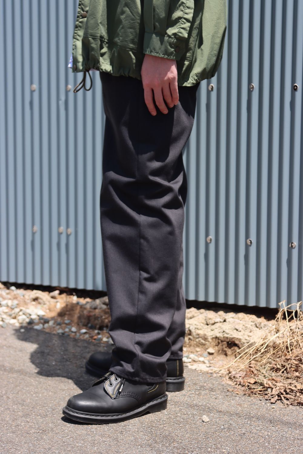 FreshService 22SS SIDE POCKETS STRETCH OVER SHIRT style.2022.5.6