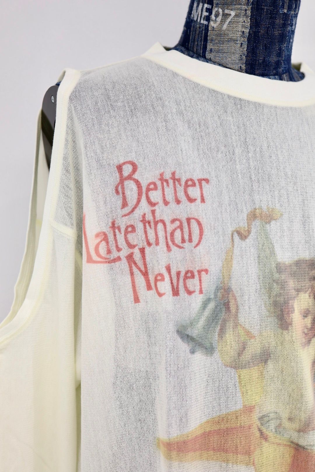 トーキングアバウト ジ アブストラクション WOMENS 26SS OPEN SHOULDEL LS(26SS-LCT-003)WHITE☆新作発売！