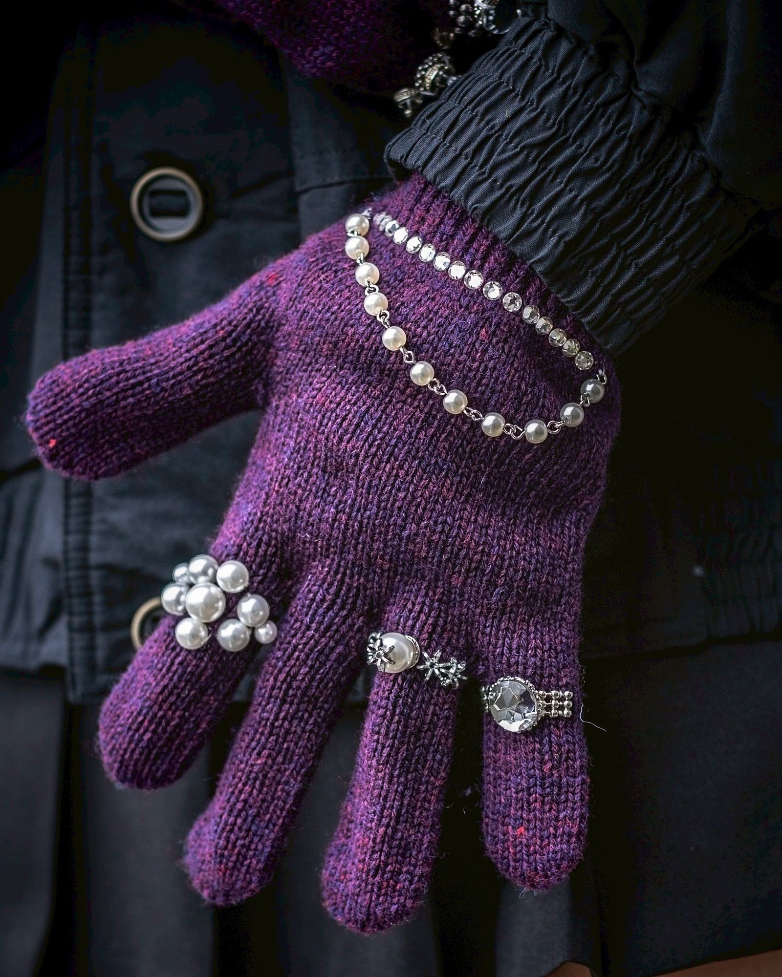 doublet 25AW 新作KNIT GLOVES WITH RINGS style.2025.9.12