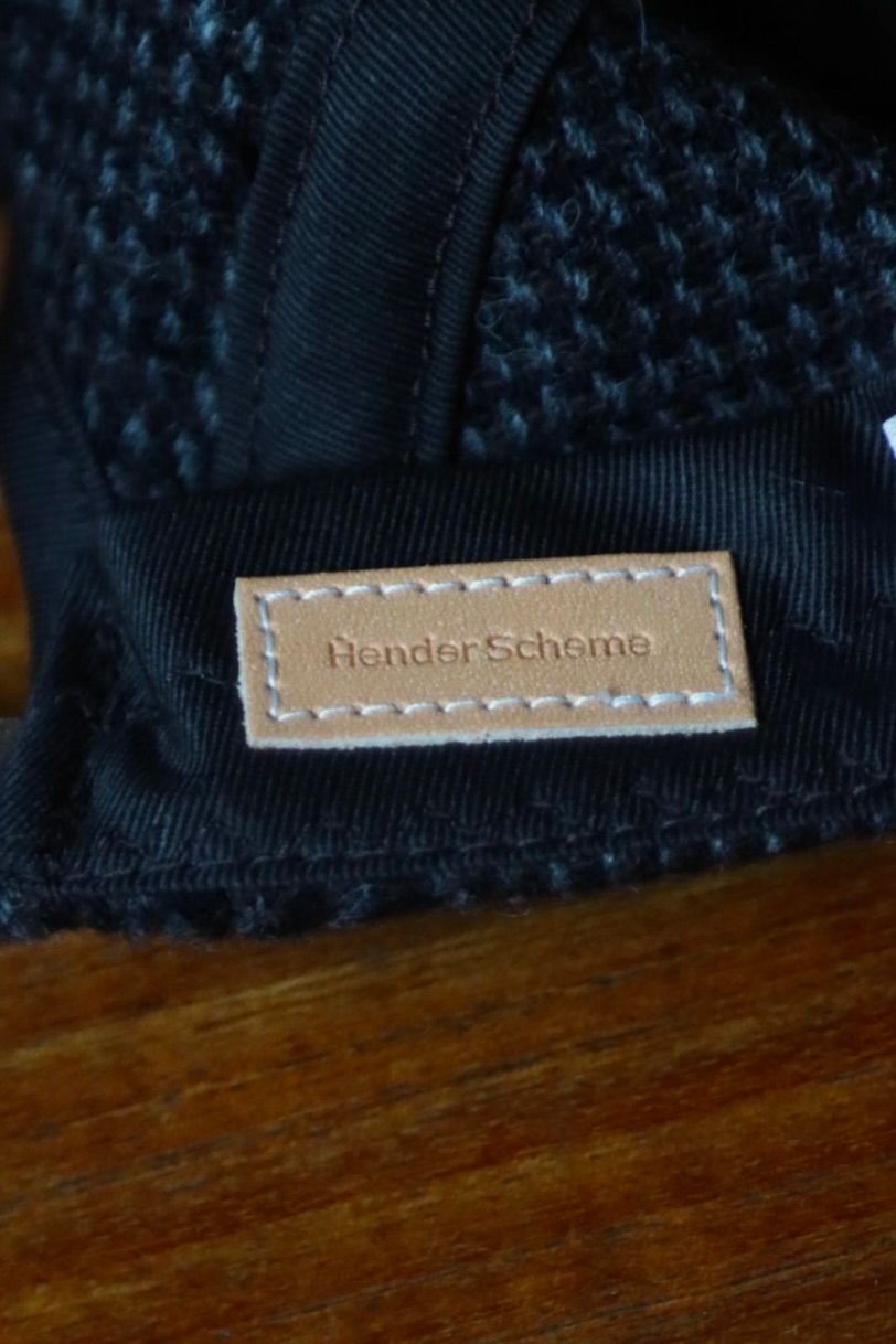 エンダースキーマ 25SA キャップ tweed jet cap(xu-c-twc)brown