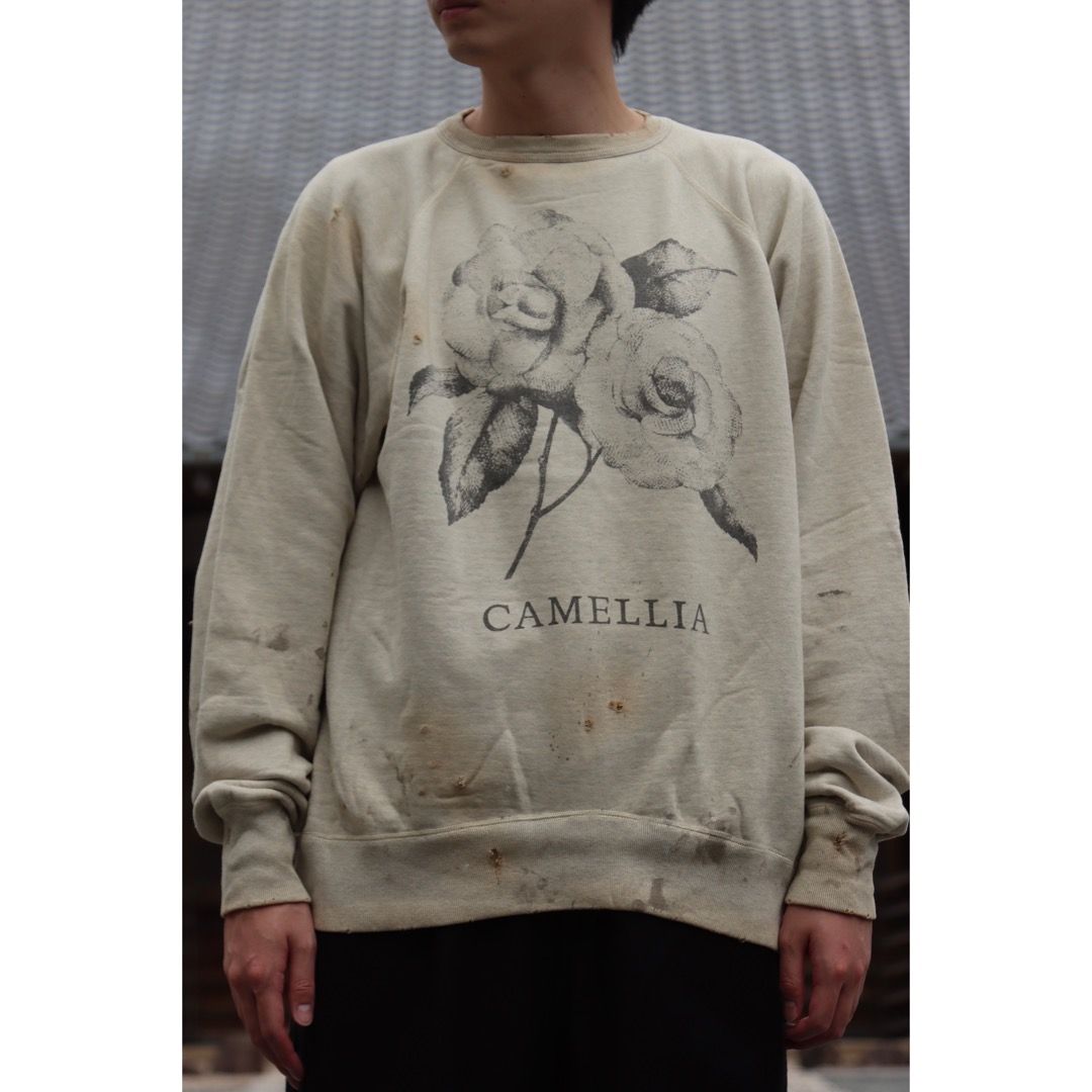 ©SAINT M×××××× RGLN SWT SH_CAMELLIA(SM-S21-0000-029)GRAY style