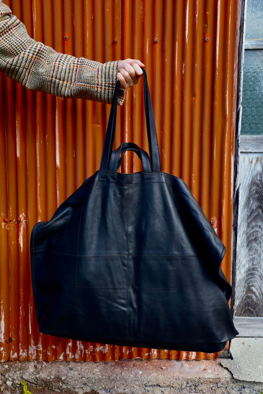 Morphee モルフェ MAGNUM TOTE BLACK マグナム トート バッグ