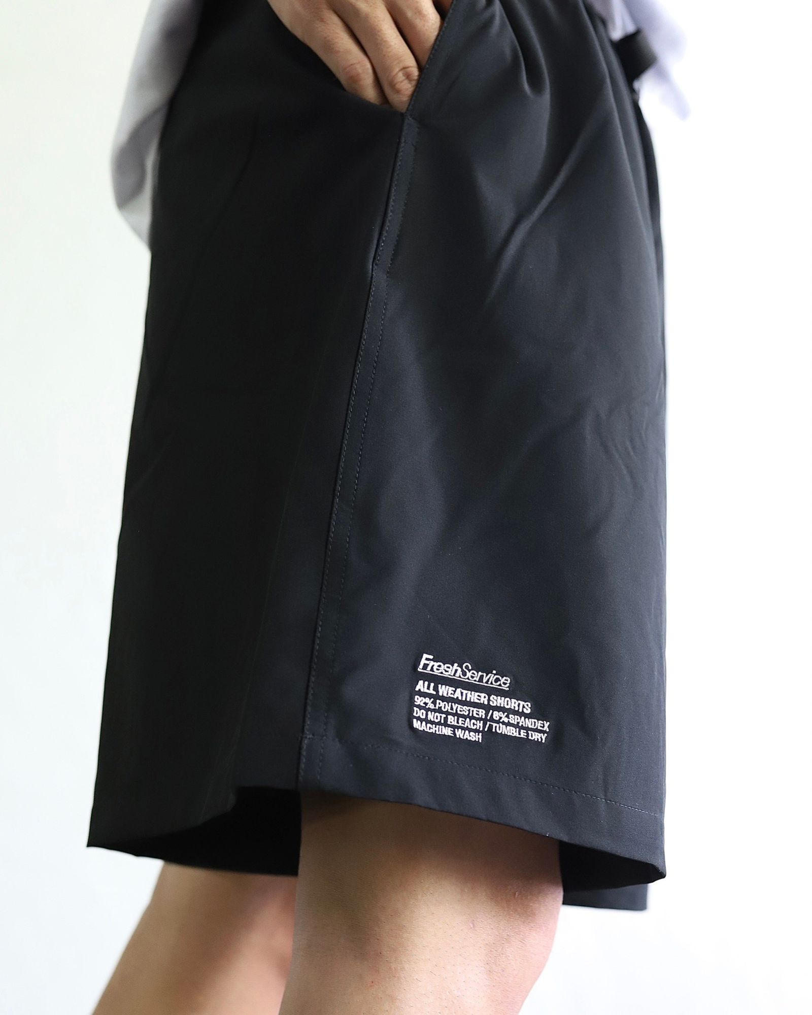 フレッシュサービス ALL WEATHER SHORTS (FSP241-50103B)BLACK - M