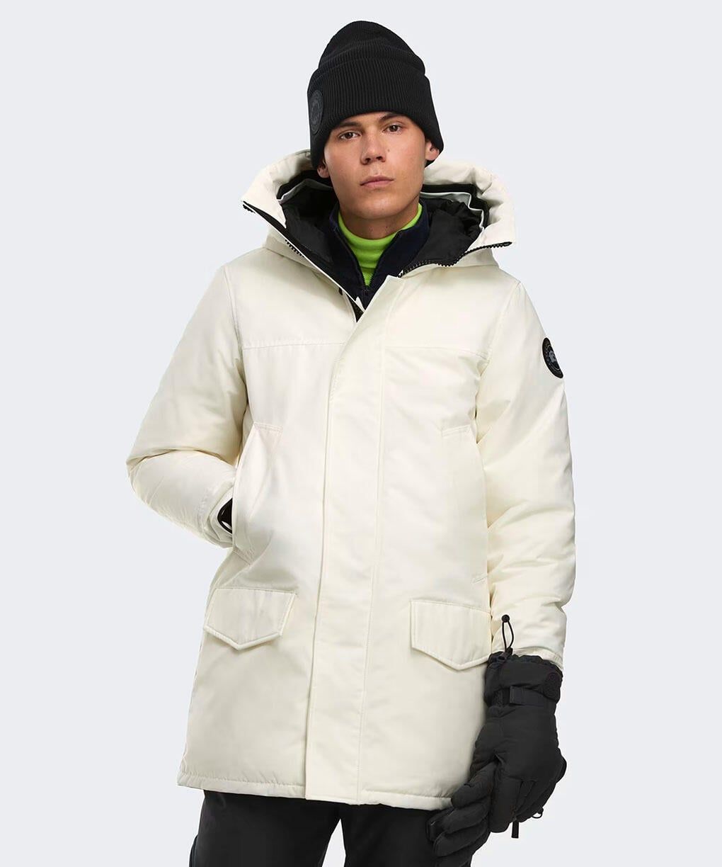 カナダグースメンズ ジャスパーパーカーブラックレーベルLangford Parka Black Label(2052MB)North Star White☆新作発売！