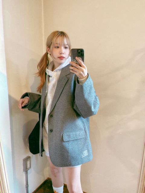 フレッシュサービス TECH TWEED JACKET スタイル.2023.11.11