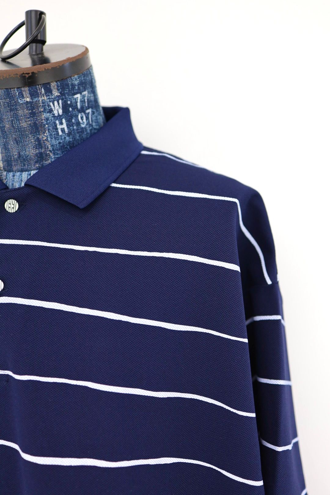 S.F.C 26SS エスエフシー SIDE STRIPE BIG POLO(SFCSS26CS17)Navy☆3月20日(金)発売！