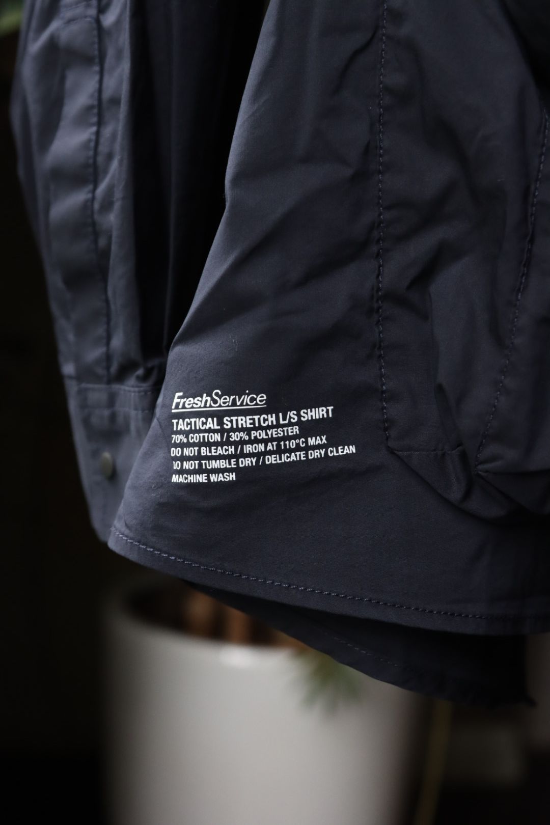 FreshService TACTICAL POCKET SHIRT 直営オンラインショッピング