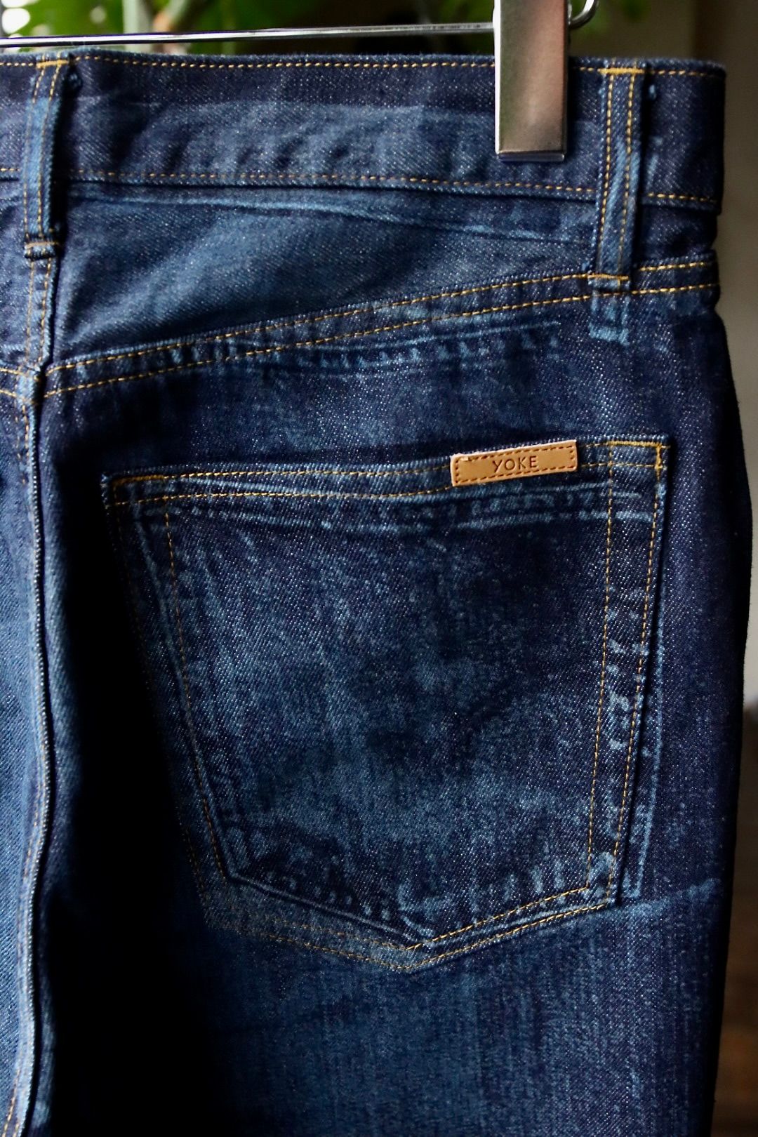 YOKE - ヨーク23SSデニム LASER PROCESSED 5P STRAIGHT DENIM