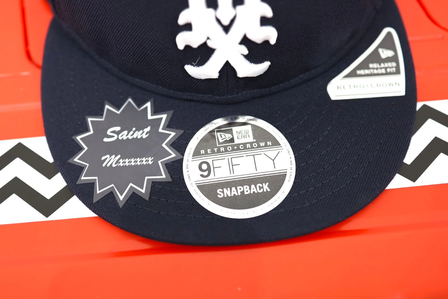 セントマイケル 26SS NE_CAP(SM-MK8-0000-C20)NAVY☆2月7日(土)10:00発売！