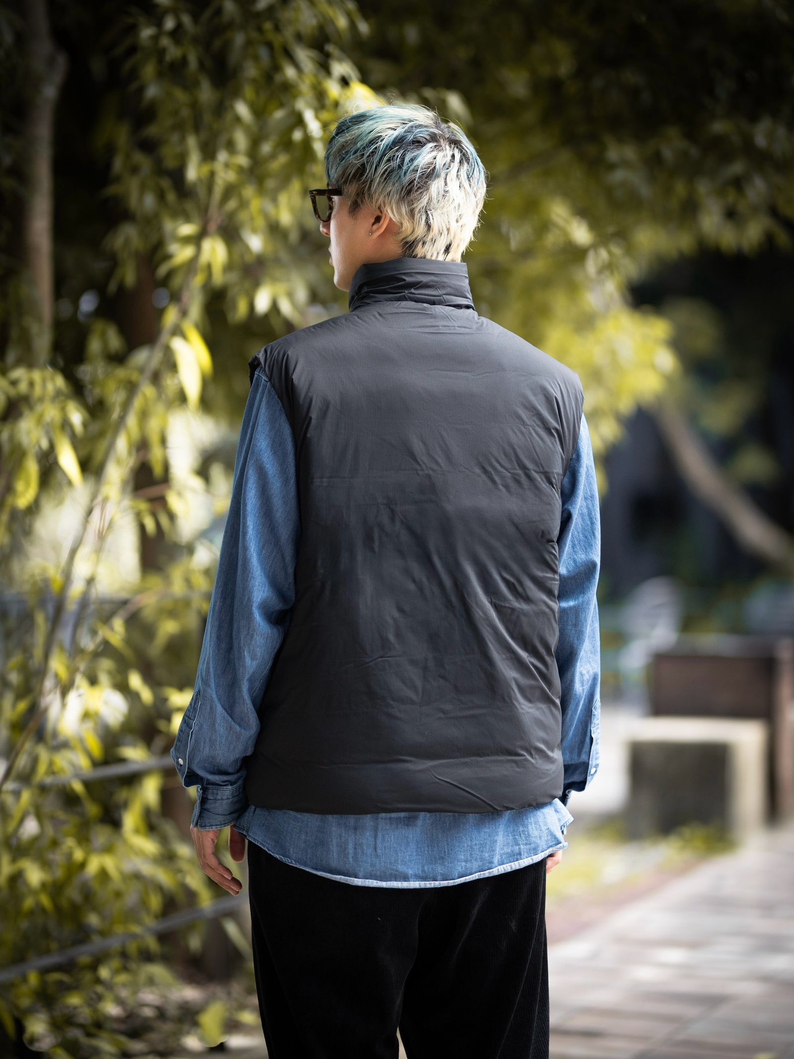 CANADA GOOSE Lodge Vest Black Disc MARK STYLE