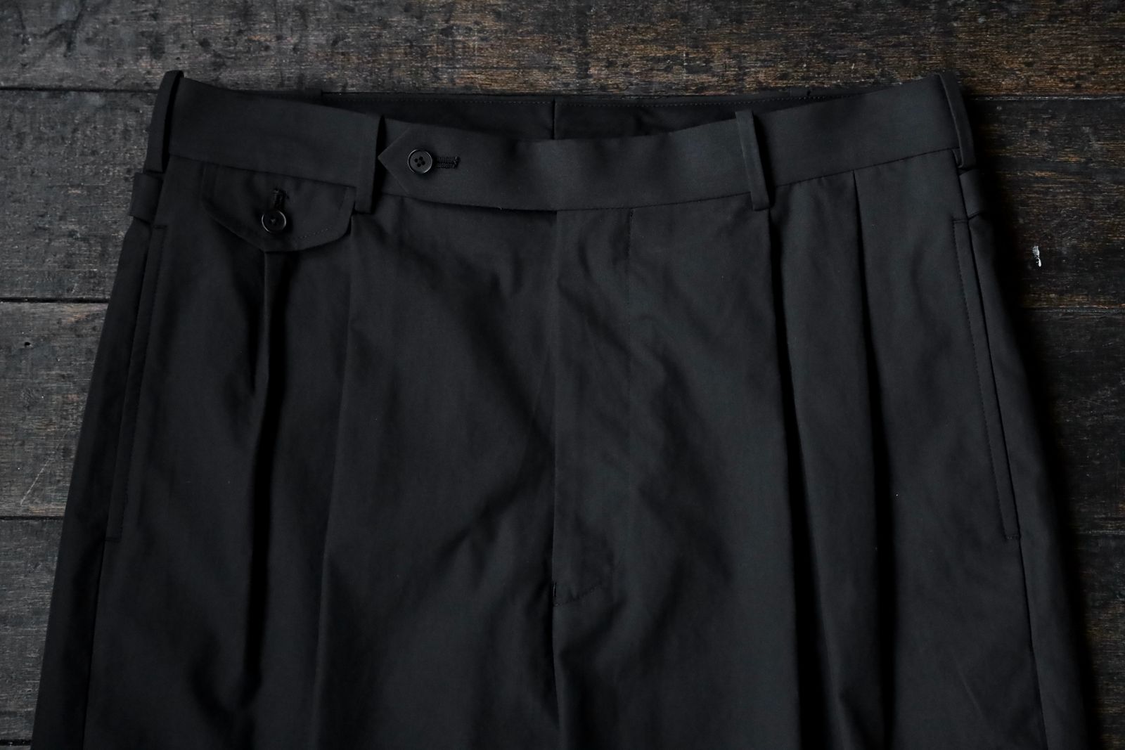 アプレッセ 25SS High Density Weather Cloth Trousers(25SAP-04-15H)BLACK☆4月26日(土)発売！