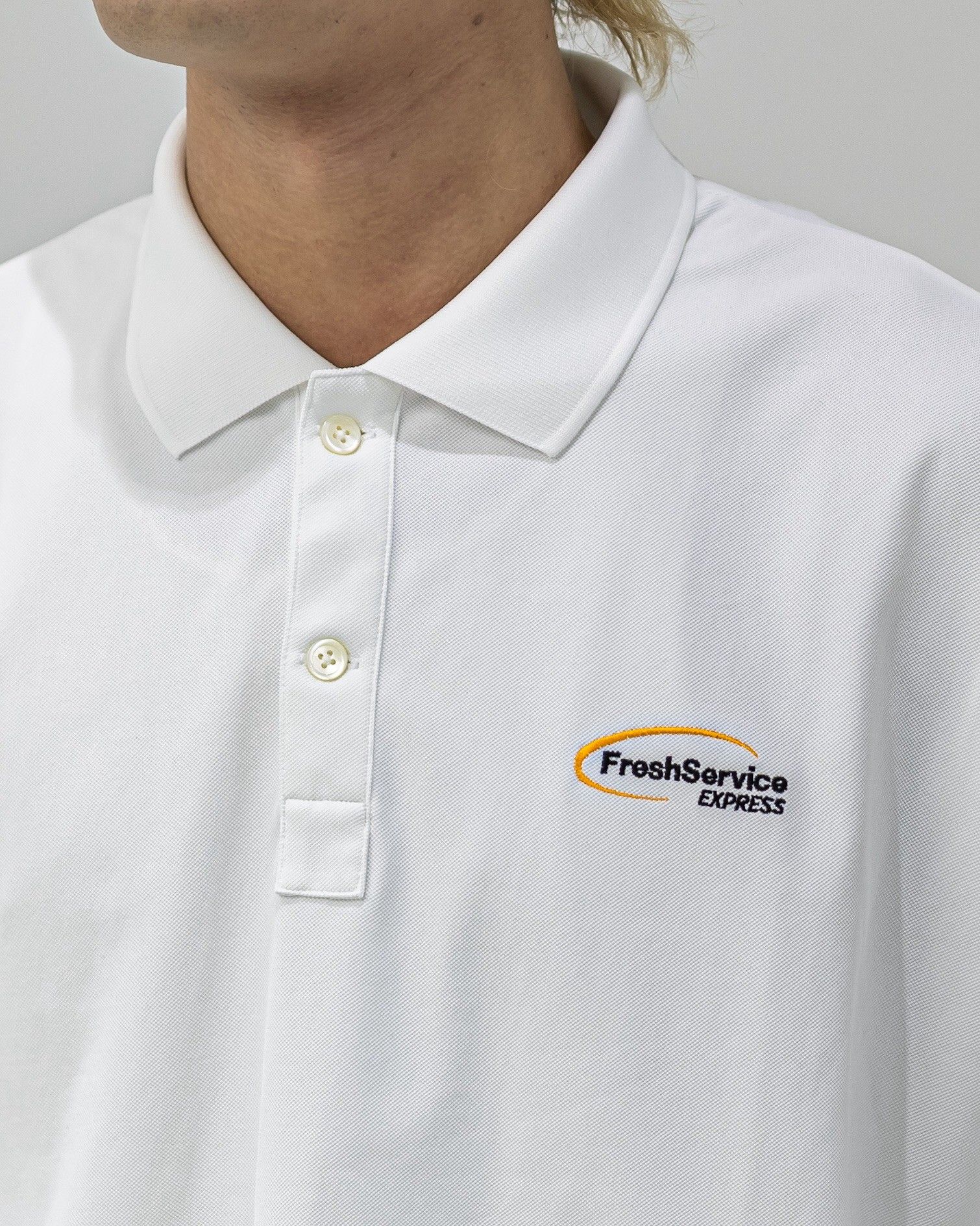 FreshService DRY PIQUE JERSEY POLO "DISPATCH" (WHITE) 新作発売！