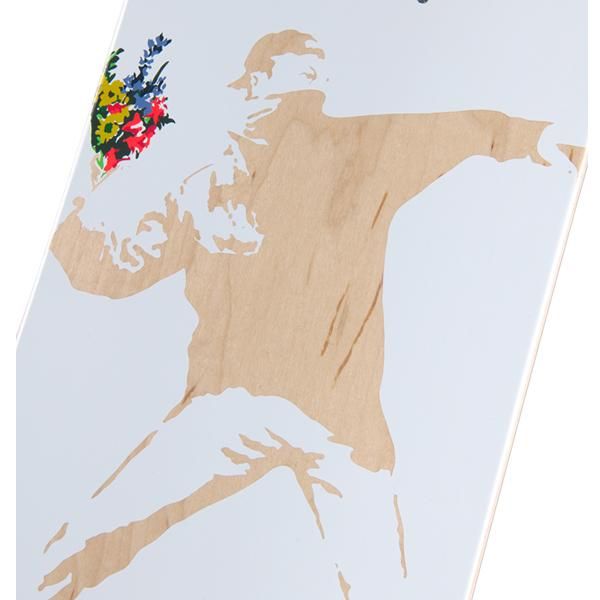 Brandalism SKATEBOARD DECK "FLOWER BOMBER" 5th