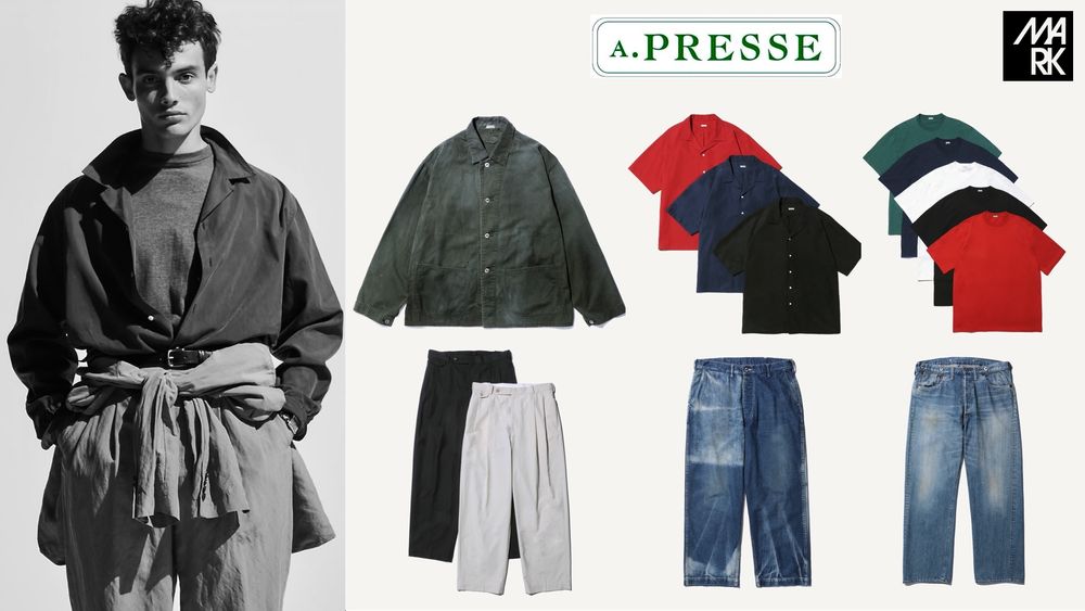 A.PRESSE 2025 Style1 11thデリバリー 4月26日(土)発売！ (店頭11:00、オンライン12:00発売)