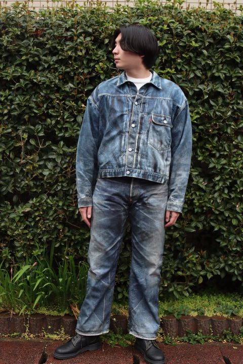 ジュンヤワタナベマン22SSベルベルジン×Levi'sトリプルネームジャケット style.2022.4.14.