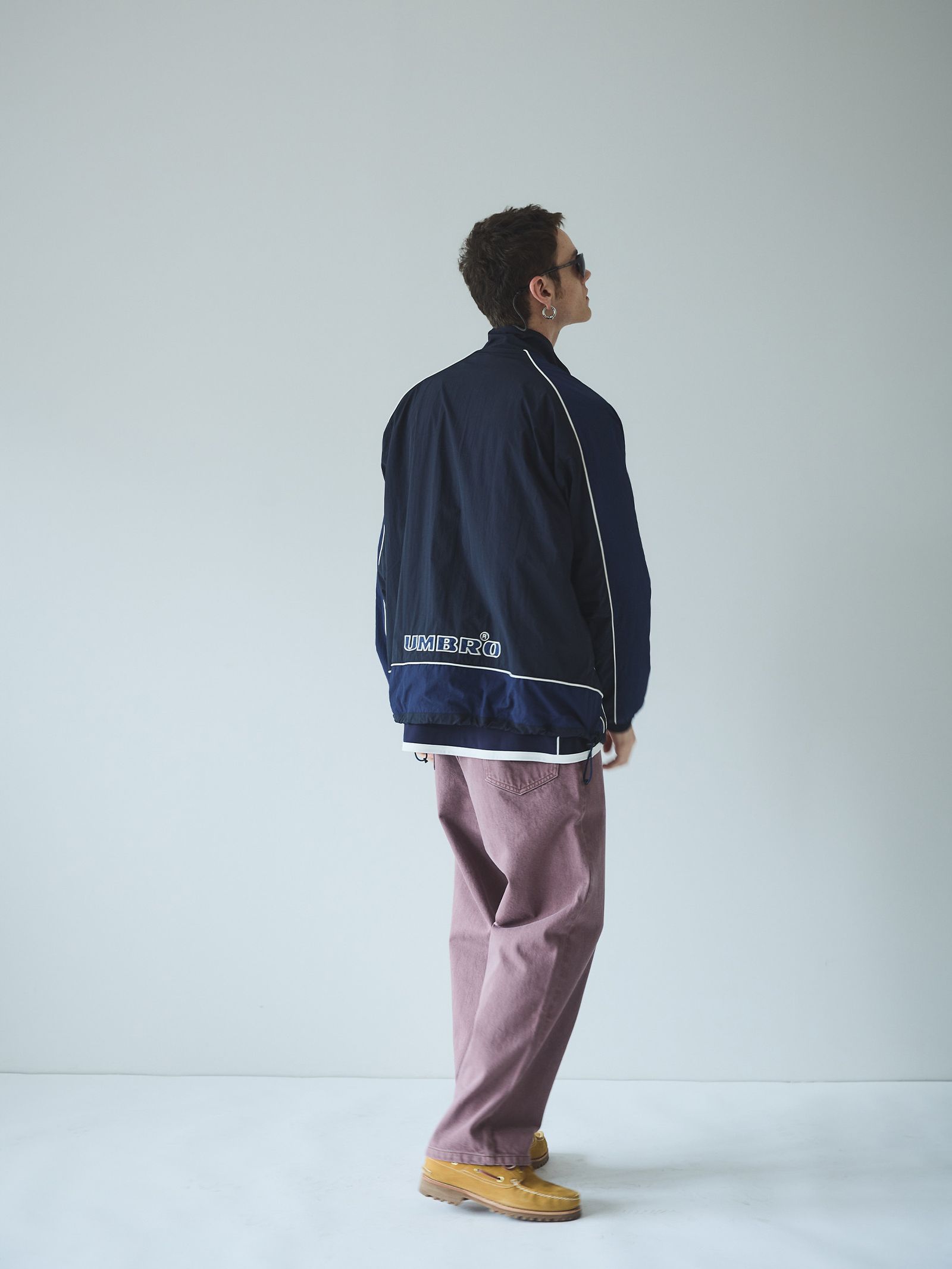 セダンオールパーパス SS24 UMBRO® Woven Track Jacket(SD24S-JK05) Deep Navy☆3月9日(土)発売！