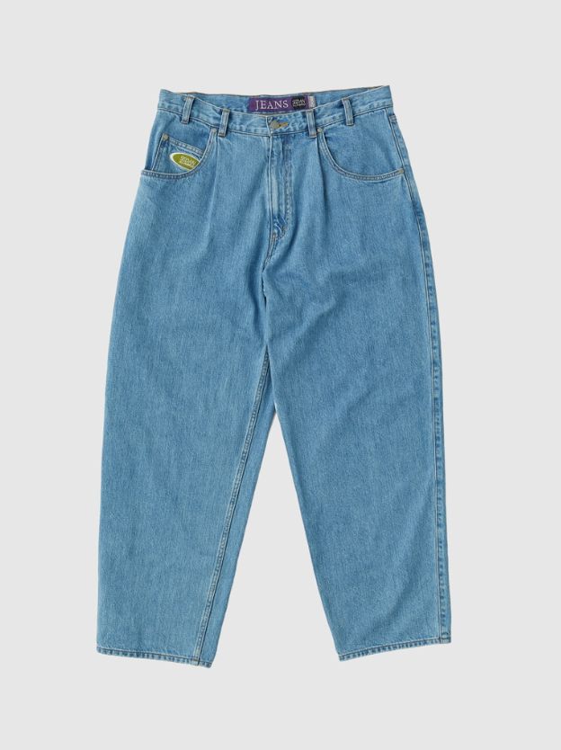 セダンオールパーパス SS24 Oval Logo Denim Pant(SD24S-PT01)Summer Indigo