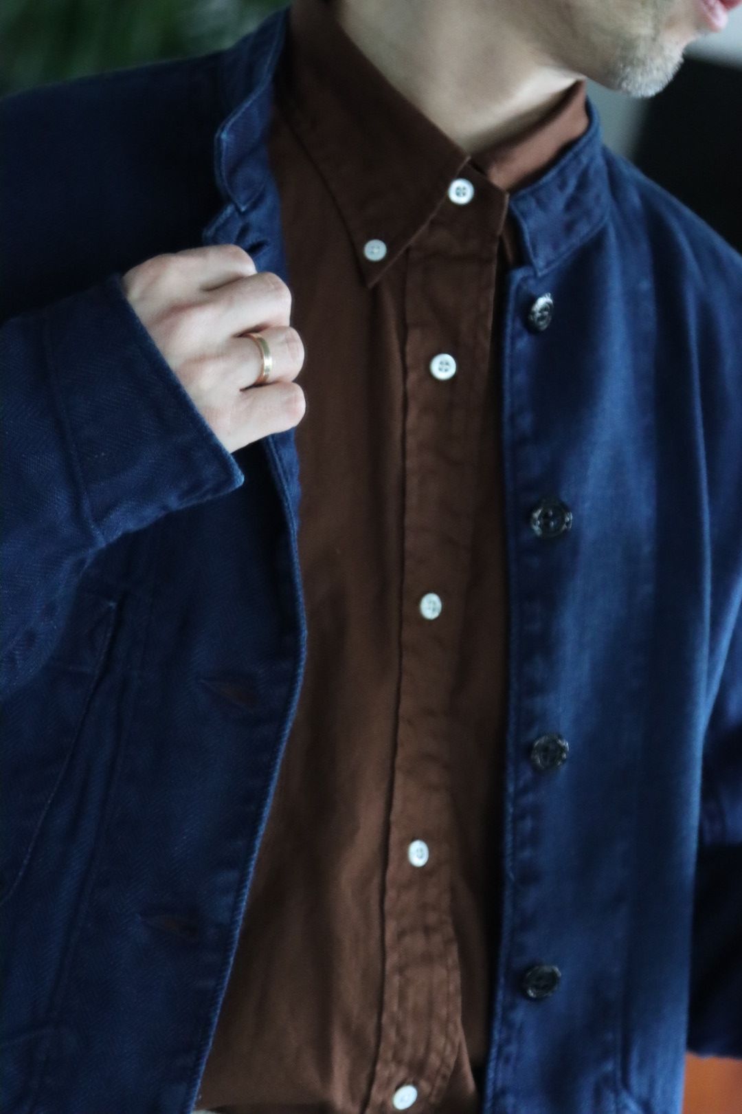 Ets.MATERIAUX 22SS French work jacket