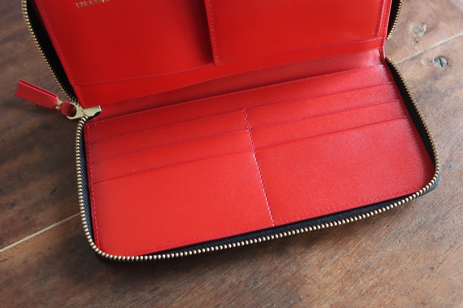 コムデギャルソン 財布 Wallet Huge Logo Wallet (SA0110HL)RED☆7月10日発売！