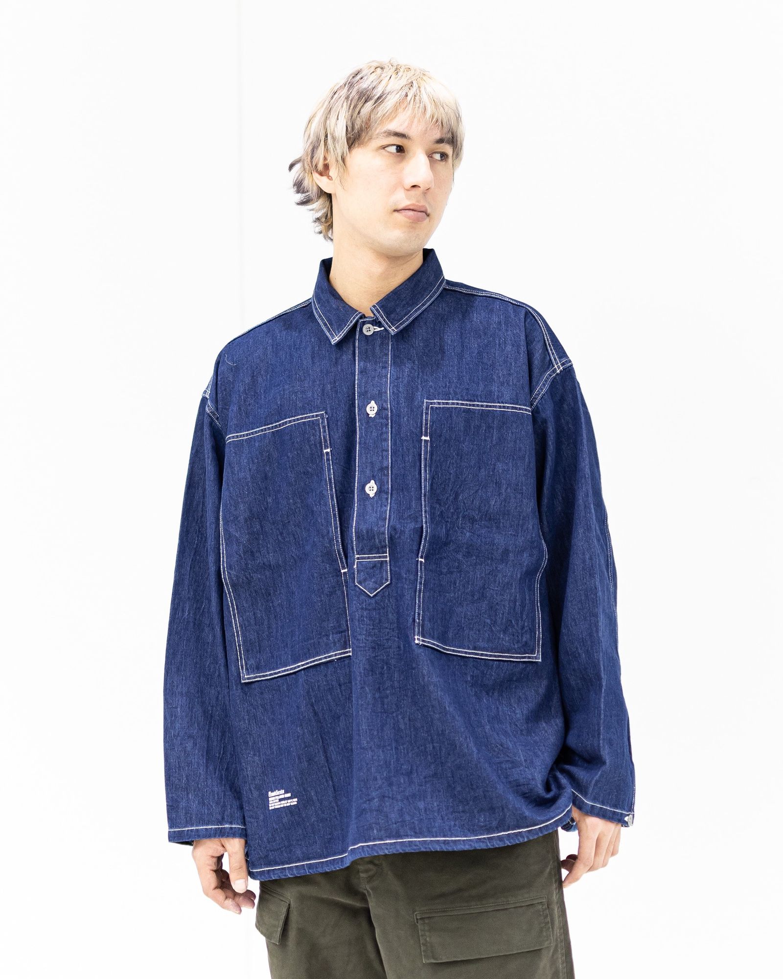 フレッシュサービス DENIM PULLOVER SHIRT(FSC261-50186OB)ONE WASH☆2月21日(土)新作発売！