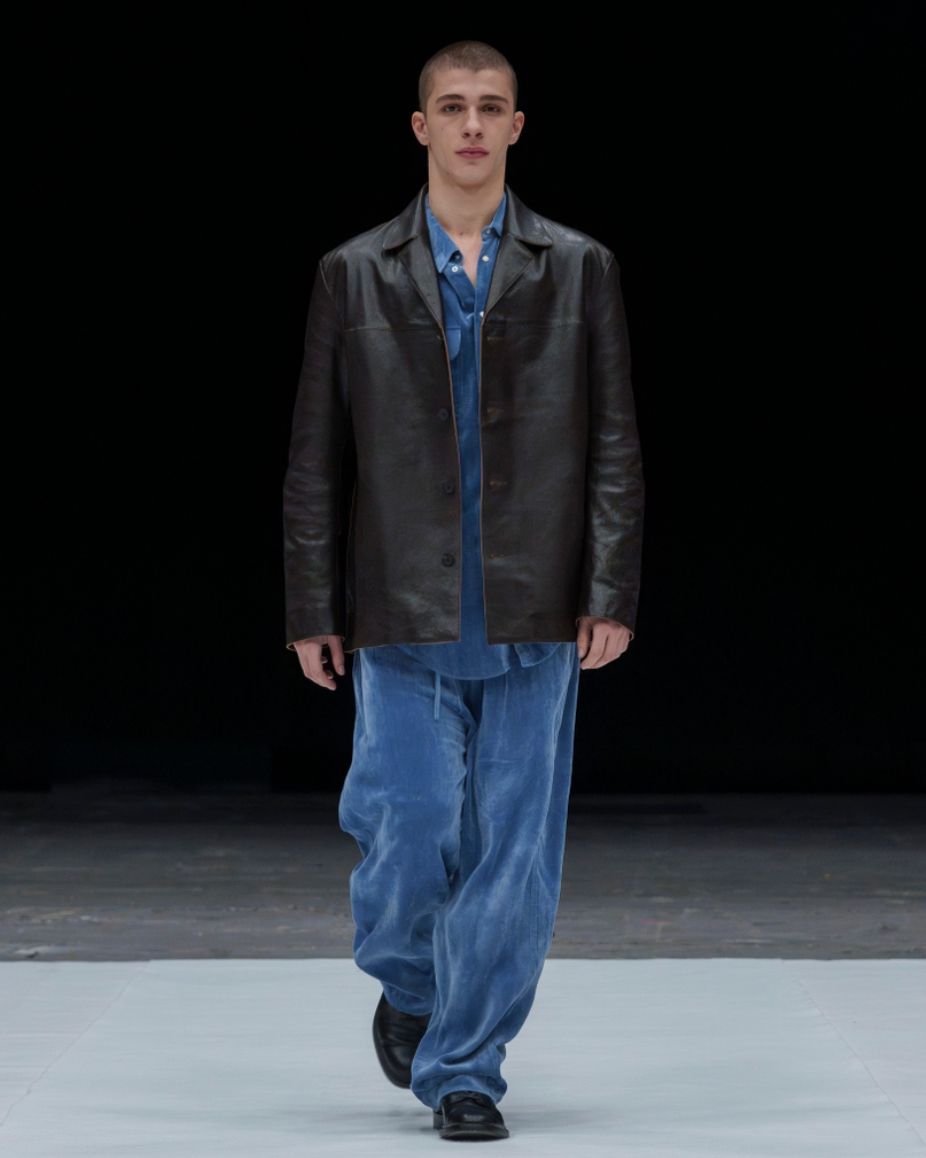 ヨーク 25FW シャツ Rayon Corduroy Western Shirt(YK25FW01084SH)BLUE☆9月20日(土)発売！
