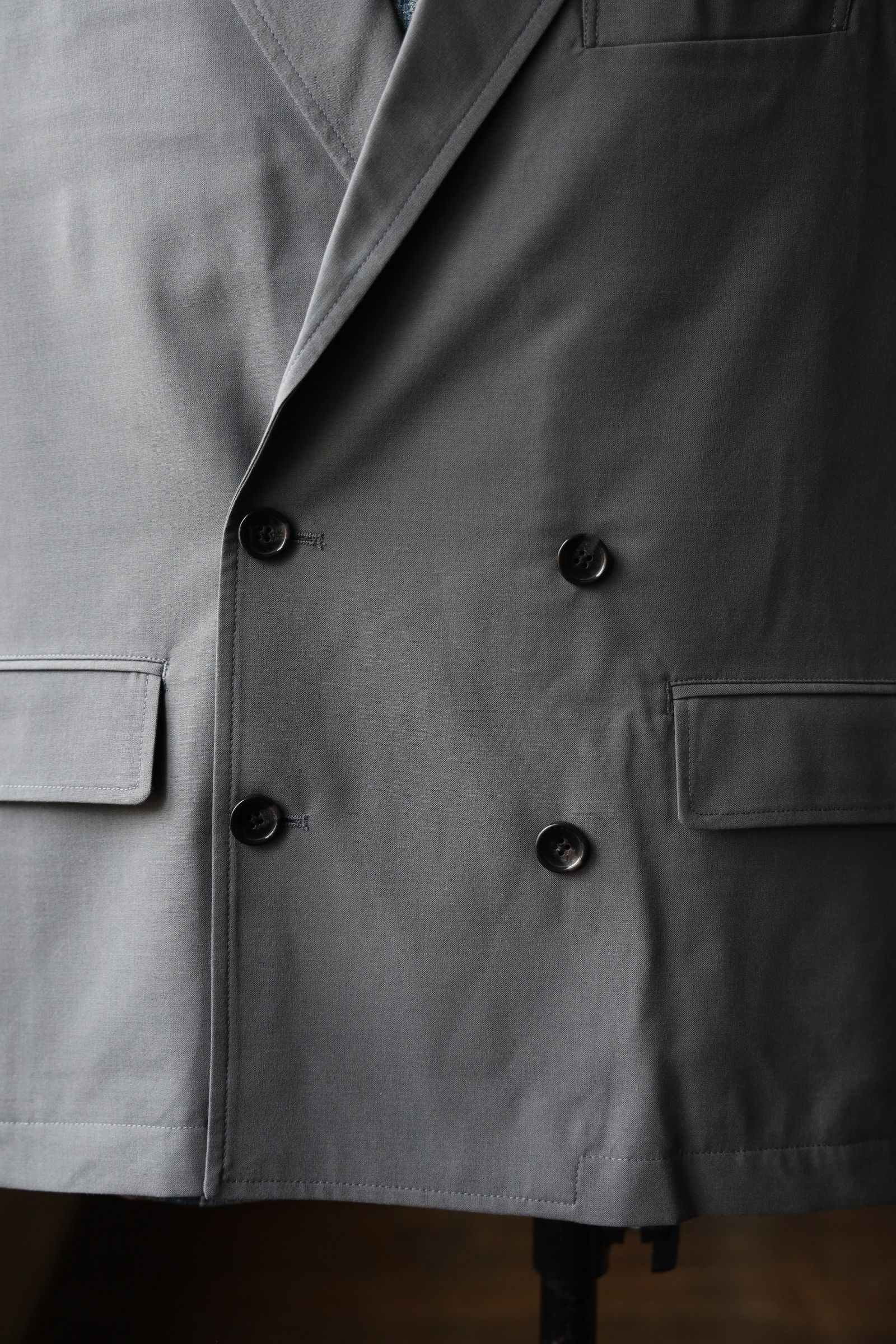 フレッシュサービス WOOLY CLOTH DOUBLE JACKET(FSC251-20106)GRAY