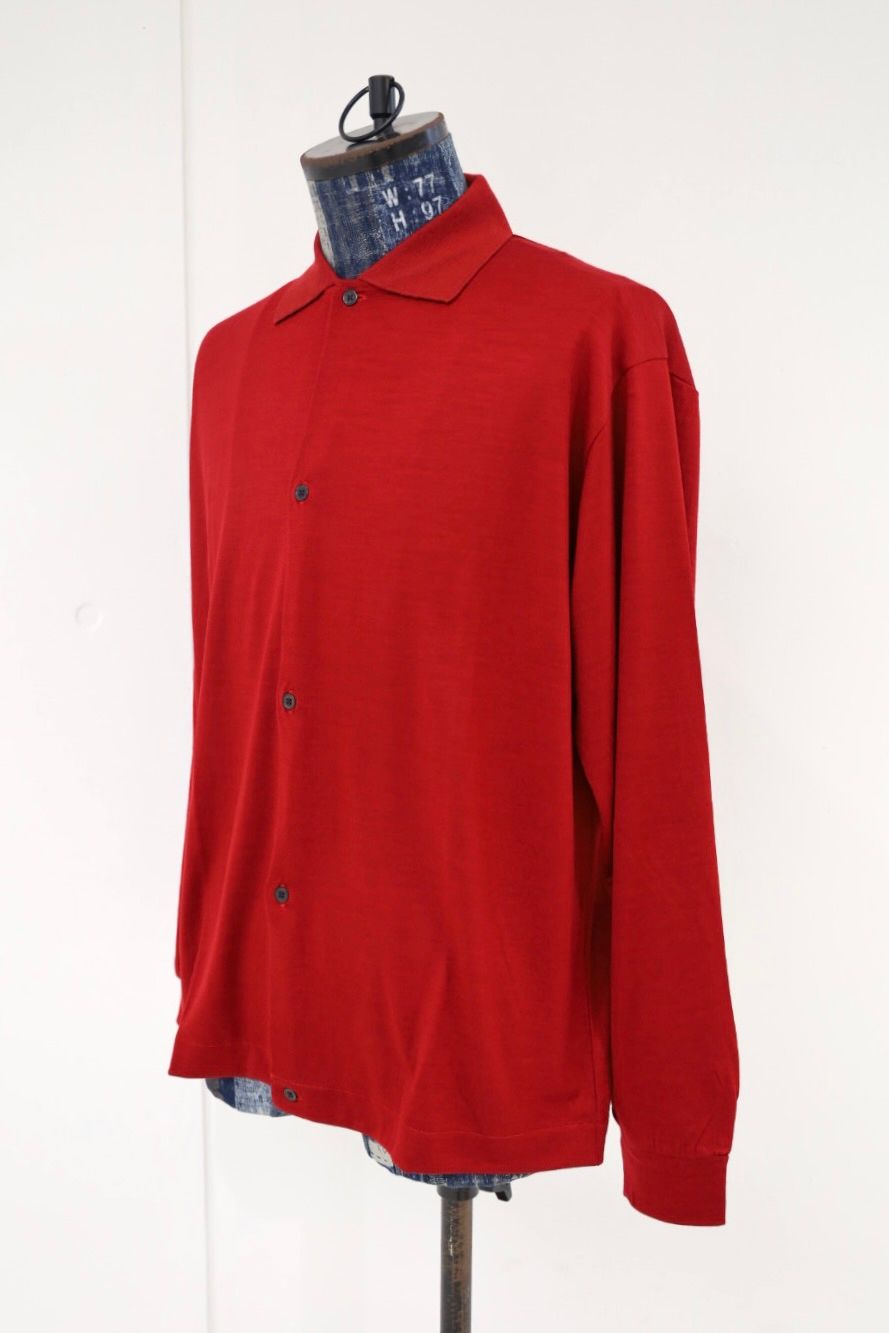 マーカ 26AW SHIRT CARDIGAN(M26C15CS01C)RED☆新作発売！