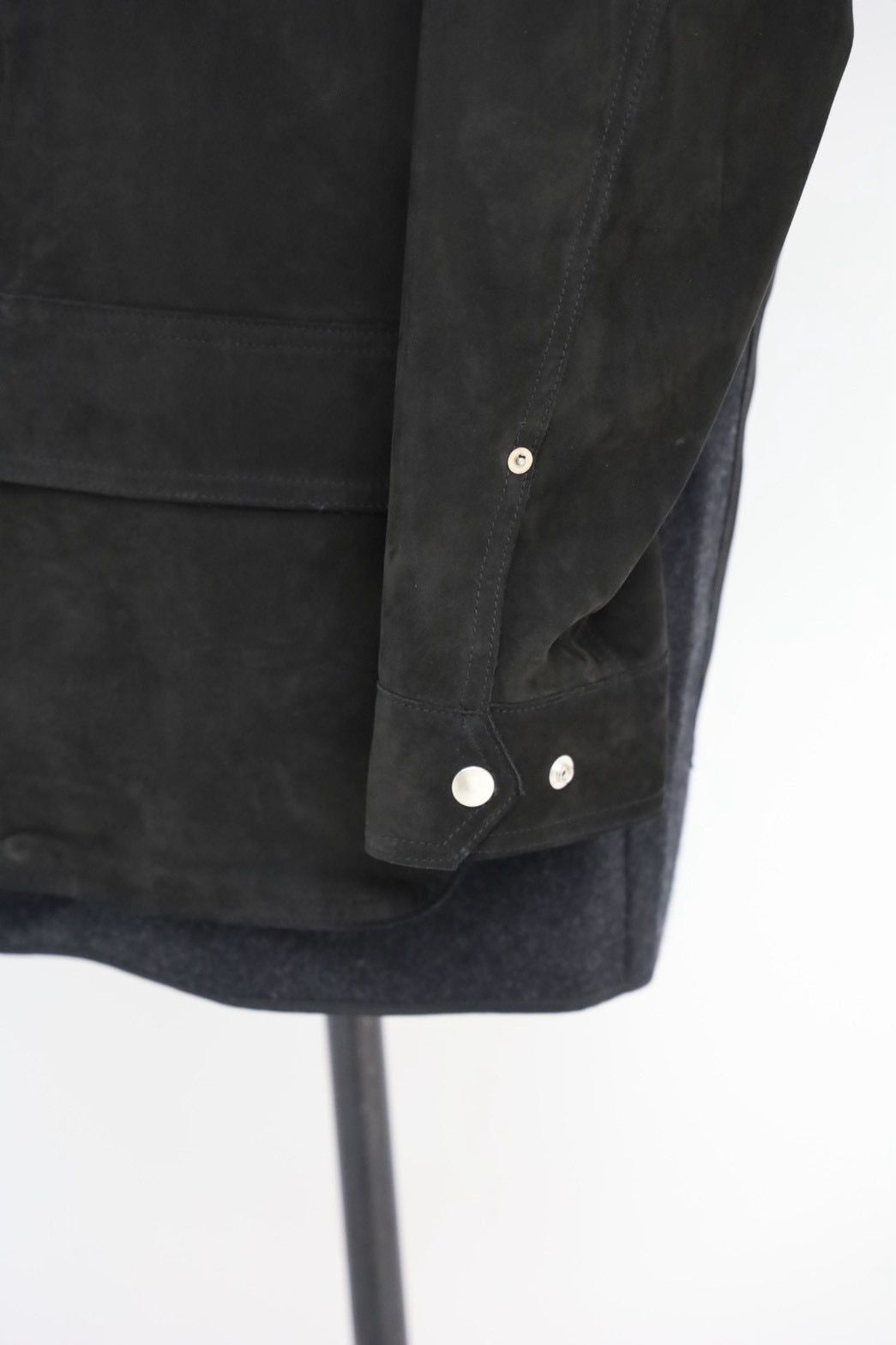 ヨーク 25FW Nuback Leather Coverall Jacket(YK25FW01019B)BLACK☆10月11日(土)新作発売！