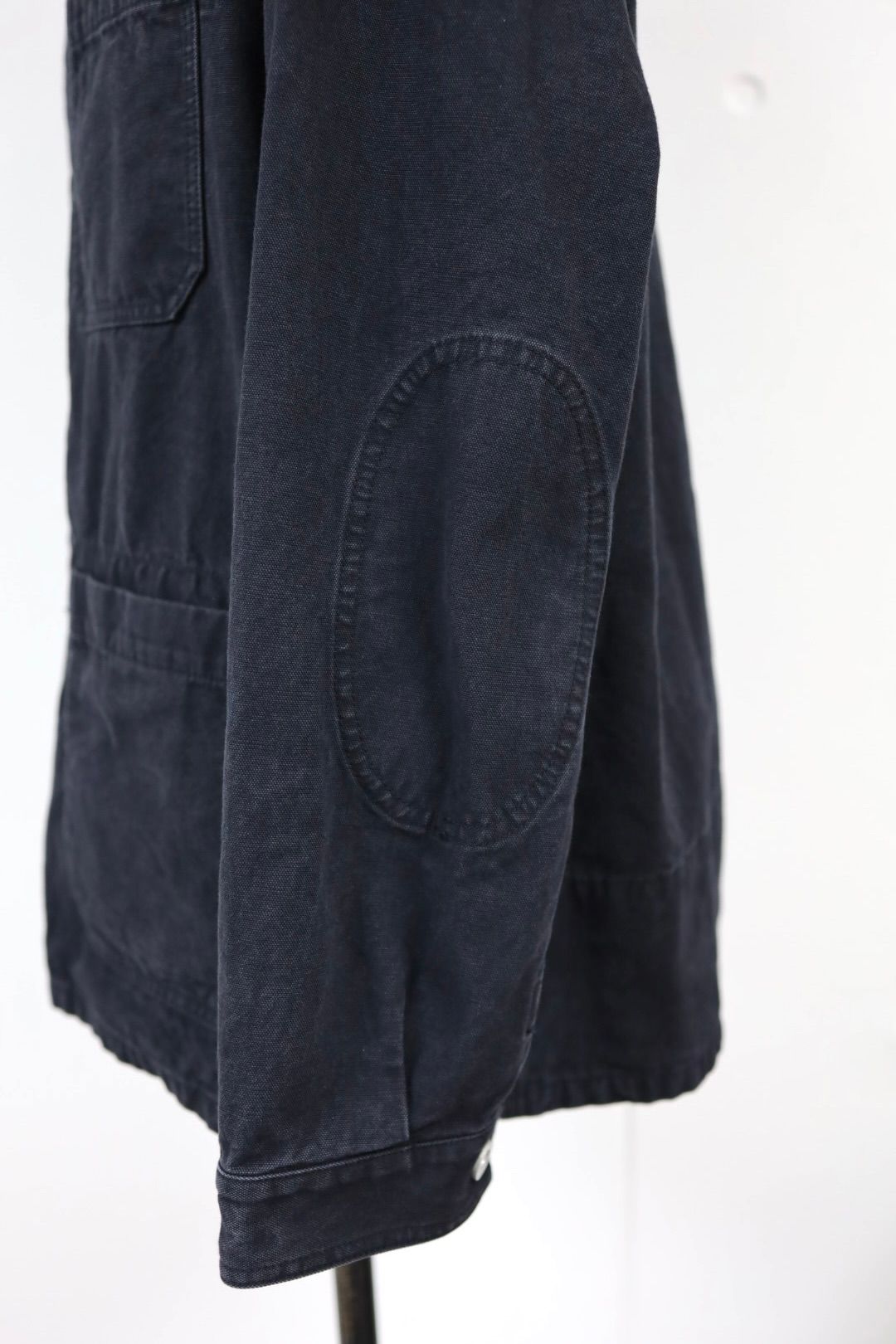 コムデギャルソンオム26SS 綿キャンバス×多素材MIXジャケット(HQ-J021-051)BLACK MIX☆4月3日(金)発売！