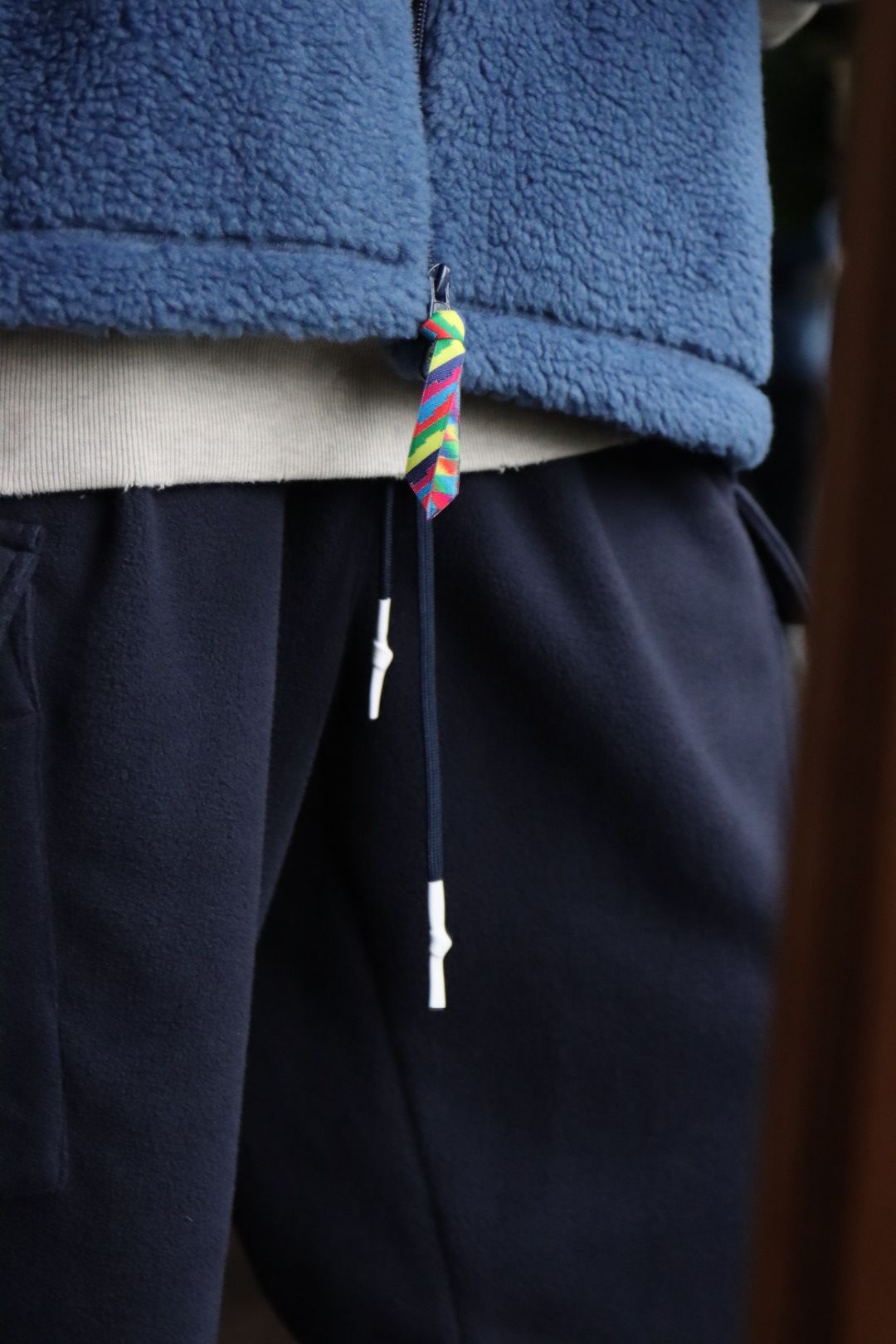 イズネス 22AW FLEECE T SHIRT (1004AWCS06)BLUE