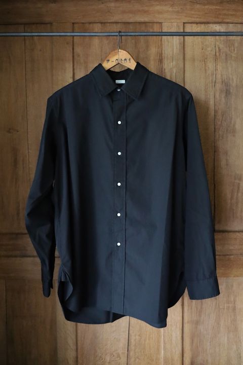 アプレッセ2025 STYLE2 Regular Collar Shirt(25AAP-02-08)BLACK