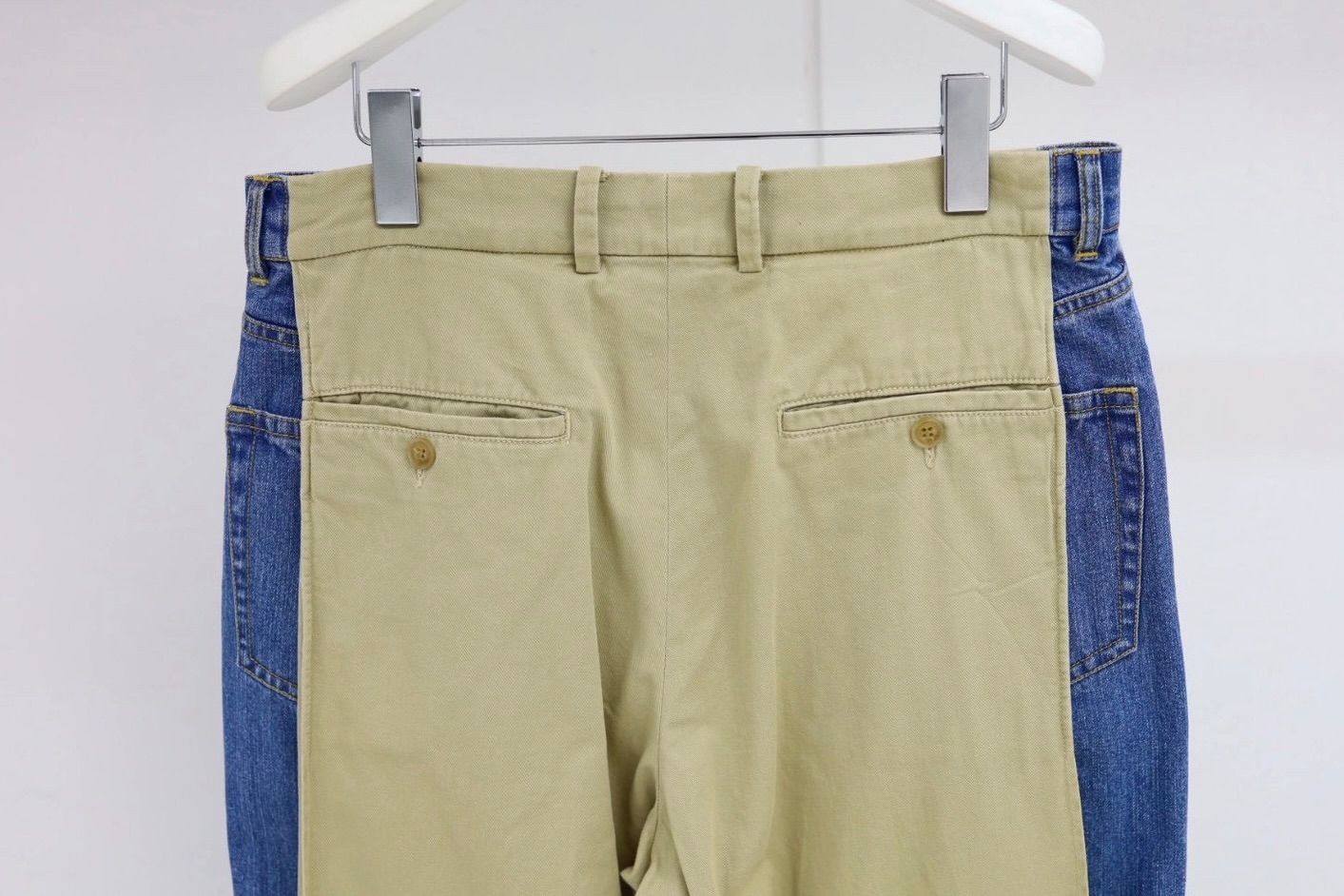 YOKE SPRING SUMMER 2026 Connected Chino&Denim Pants(YK26SS01214P)BEIGE☆12月20日(土)発売！